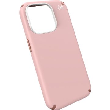 kenmerken: Speck Presidio2 Pro MagSafe geschikt Ingebouwde magneten (MagSafe geschikt) zorgen voor een perfecte klik met alle Apple MagSafe accessoires De meest geavanceerde en technologische case ooit ontworpen door Speck Bacteriedodende Microban afwerki
