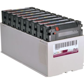 HPE JD Non-custom Labeled TeraPack Certified - Tijdschrift cartridge opslagbibliotheek -capaciteit: 9 TS1150 tapes