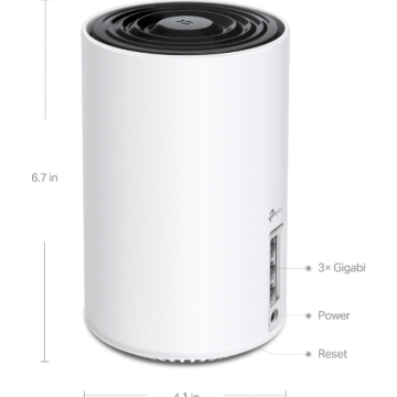 TP-LInk AXE5400 Tri-Band Mesh Wi-Fi 6E System - Accesspoint