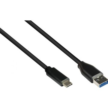 Good Connections USB3.0 Kabel A-USB-C zwart 5m