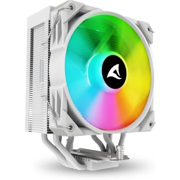 Sharkoon A40 RGB White - Luchtkoeler