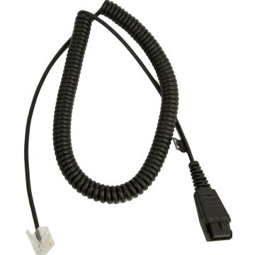 Jabra 8800-01-89 QD cord naar RJ45 - Kabel voor telefoonhoorn