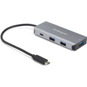 StarTech.com 4-poorts USB-C hub met Power Delivery  10 Gbps  3x USB-A en 1x USB-C  busvoeding  25 cm hostkabel (HB31C3A1CB) - Hub