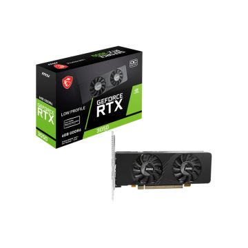 MSI GeForce RTX 3050 LP E 6G OC - Grafische Kaart