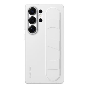 Galaxy S25 Ultra Stand Grip Case White
