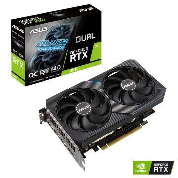 ASUS Dual GeForce RTX 3060 V2 OC Edition - Videokaart