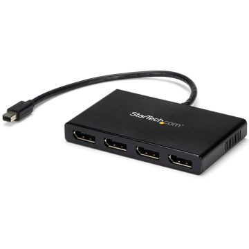 StarTech.com Mini DisplayPort naar DisplayPort multi-monitor splitter - 4 poorts MST Hub
