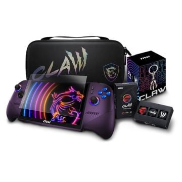 MSI Claw 8 EX AI+ CG3EM Void Purple Launch Pack - Handheld
