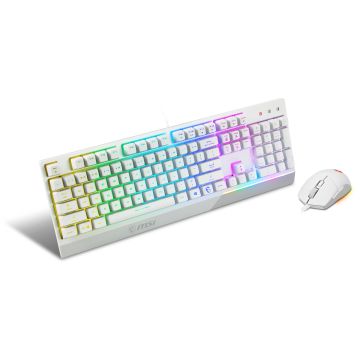 MSI Vigor GK30 Combo Wit -  Toetsenbord en muis set