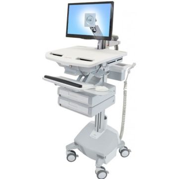 Ergotron StyleView Cart with LCD Arm, LiFe Powered, 2 Drawers - Wagen (alleen opladen)
