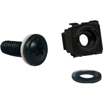 Eaton Tripp Lite Series Rack Enclosure Cabinet Square Hole Hardware Kit Screws, Washers - Schroeven, moeren en sluitringen voor rek