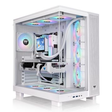 Thermaltake View 380 XL TG ARGB Snow - Behuizing