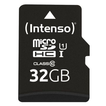 SD MicroSD Card 32GB Intenso SD-HC UHS-I inkl. SD- Adapter retail