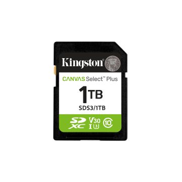 Kingston Canvas Select Plus Gen 3 1 TB - Flashgeheugenkaart
