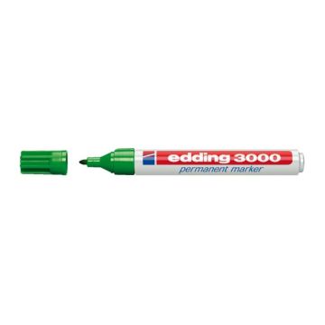 Edding 3000 Groen - Permanente marker (10 stuks)