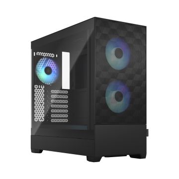 Fractal Design Pop Air RGB Black TG Clear - Midtowermodel