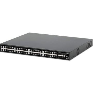 INTELLINET 54-P PoE+ Managed Switch 6x10GbE 450W