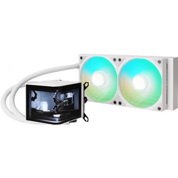 TRYX PANORAMA ARGB 240 White - Waterkoeler
