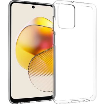 Accezz Clear Backcover Motorola Moto G73 - Transparant