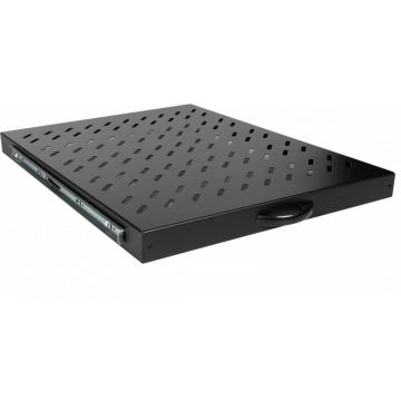 Equip legplanken variabel 19" voor Serverschränke, 1U 80cm zwart