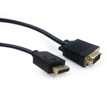 Gembird DisplayPort zu VGA Adapter Kabel 1,8m Zwart - videokabel