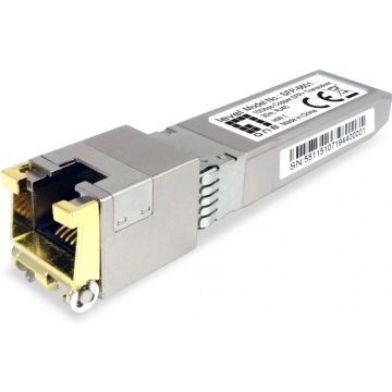 LevelOne SFP+ Transceiver 10G Kupfer zu Glasfaser 30m RJ45