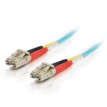 C2G LC-LC 10Gb 50125 OM3 Duplex Multimode PVC Fiber Optic Cable (LSZH) - Netwerkkabel