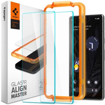 Spigen GLAS.tR AlignMaster - Schermbeschermer voor mobiele telefoon