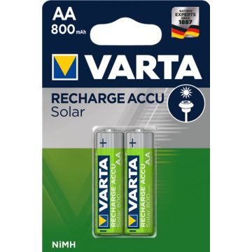 Batteryrechargeable AA SOLAR