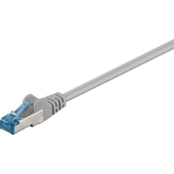 Cable Cat6a S/FTP 1m grey RJ45/RJ45