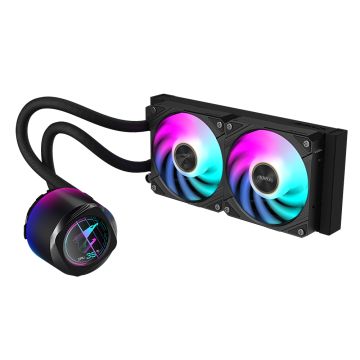 GIGABYTE AORUS WATERFORCE X II 240 Processor Alles-in-één vloeistofkoeler 12 cm Zwart