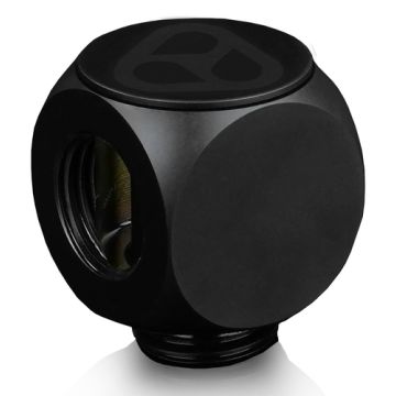 Thermal Grizzly DeltaMate Rotary T Black - T-fitting