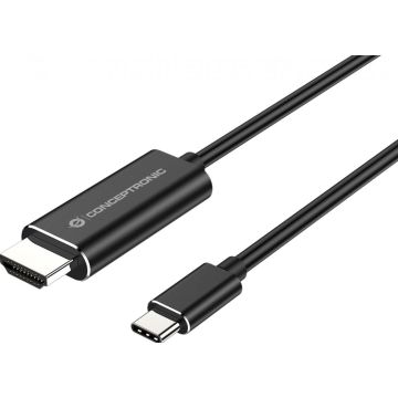 Conceptronic ABBY04B Adapter - USB-C naar HDMI