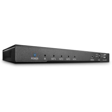 Lindy 4 Port HDMI 2.0 18G Splitter met Audio