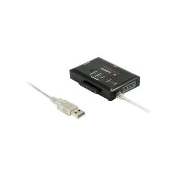 DeLOCK Converter USB 2.0 > SATA 22-Pin/16-Pin/13-Pin - Controller voor opslag