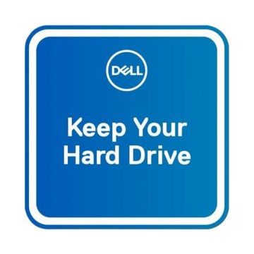 Dell 3 jaren Keep Your Hard Drive - Uitgebreide serviceovereenkomst