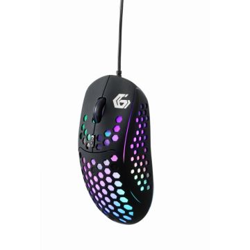 GEMBIRD Gaming-muis 6-toetsen LED-Beleuchtung zwart