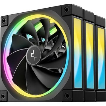DeepCool FL12R-3 IN 1 Black - Ventilator
