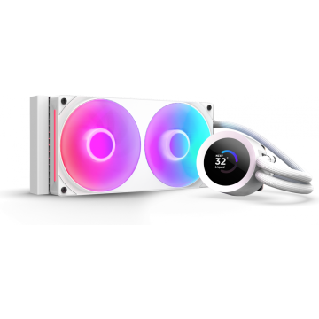 NZXT Kraken Plus RGB 240 White - Waterkoeler