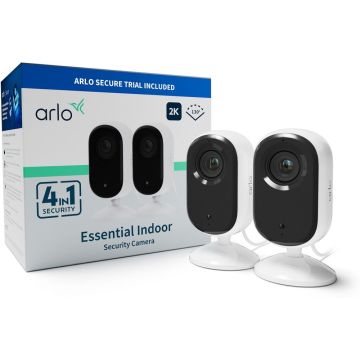 ARLO ESSENTIAL 2 2K Indoor CAMERA 2pack