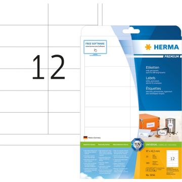 Herma 5056 - Premium etiketten