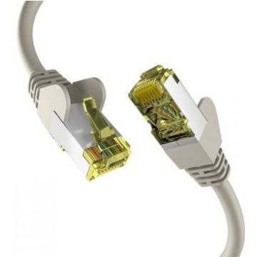 EFB CAT6a GRAU 1m Patchkabel S/FTP PIMF