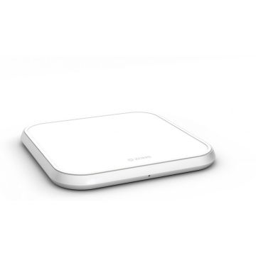 ZENS Single Aluminium Wireless Charger - Draadloze laadmat + netadapter