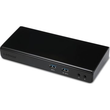 2-Power USB 3.0 Dual Display Docking Station - Dockingstation