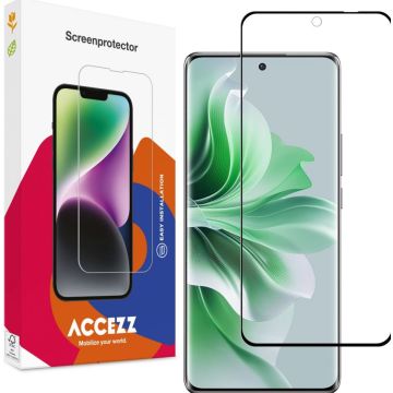 Accezz Gehard Glas Full Cover Screenprotector Oppo Reno 11
