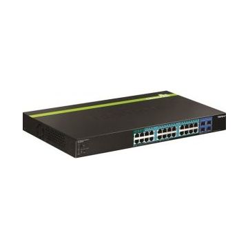 TRENDnet TPE TPE-2840WS 28-Port Gigabit Web Smart PoE+ Switch - Switch