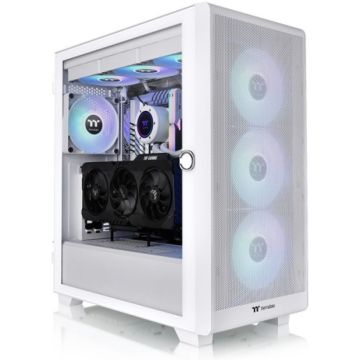 Behuizing Thermaltake S250 TG Midi Tower "ARGB Snow" White retail