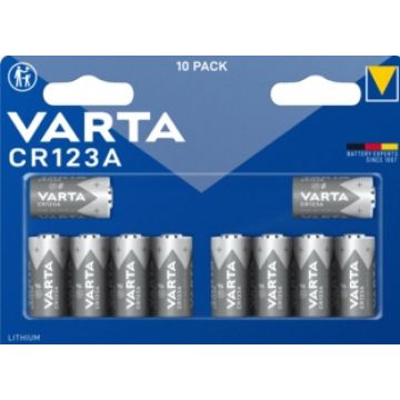 Varta batterij Photo Lithium Cylindrical CR123A Blister 10