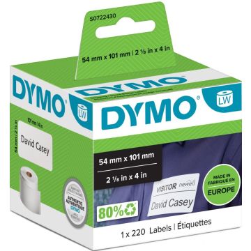 DYMO S0722430 - Permanente kleeflaag