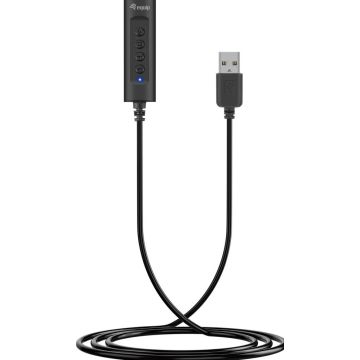 Equip Audiokabeladapter USB-A->1X Klinkenbuchse 4pin St/Bu